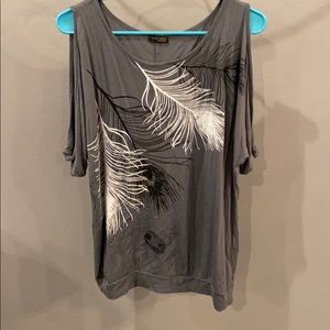 New without tags Cold shoulder Tshirt
